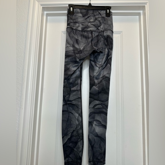 Lululemon Wunder Under Pant (Hi-Rise) Midnight Tulle Multi Black Sz 2‎ - Picture 2 of 11